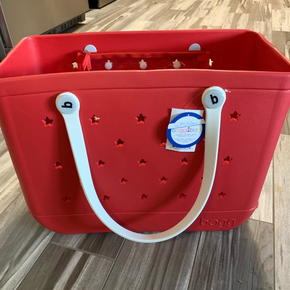 LARGE ⭐️🇺🇸Stars and Stripes bogg bag